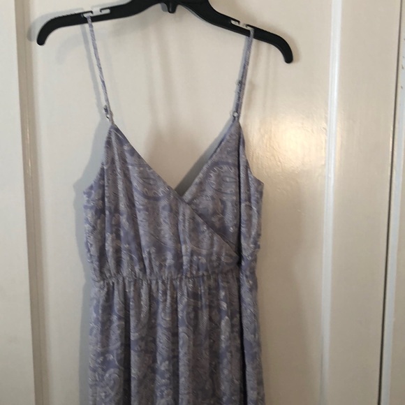 Parc and Lex asymmetric ruffle wrap dress - Picture 3 of 5